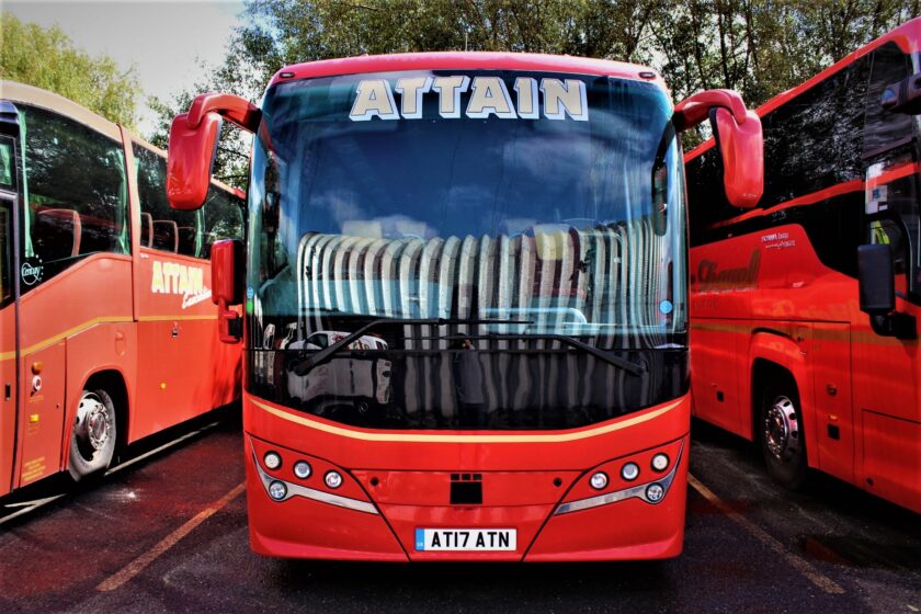 Volvo B R Plaxton Leopard Seat Euro Hills Coaches