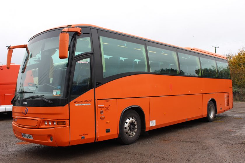 02 IVECO EURORIDER BEULAS STERGO 57 SEATS - Hills Coaches