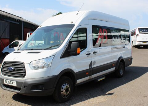 2015 FORD TRANSIT 16 SEAT EURO 6