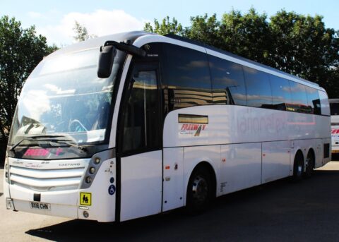 2016 VOLVO B11R CAETANO LEVANTE 78 SEAT PSVAR EURO 6