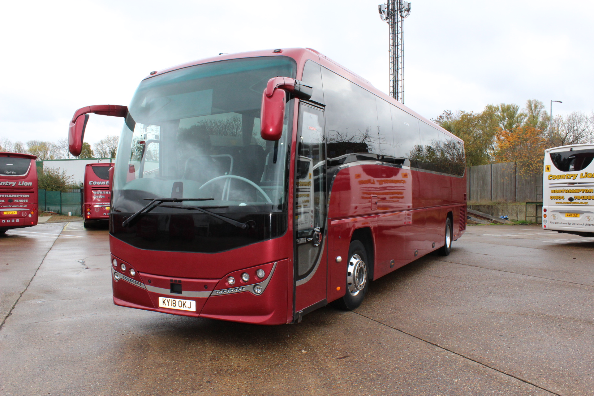2018 VOLVO B8R PLAXTON PANTHER 2 61 SEATS EURO 6
