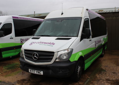 2017 MERCEDES-BENZ SPRINTER 516 CDi EVM CONVERSION 16 SEAT EURO 6