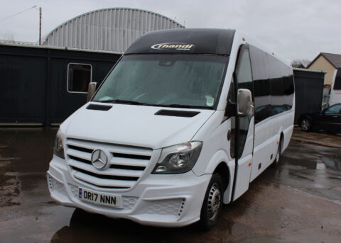 2017 MERCEDES-BENZ SPRINTER 516 CDi SWANSEA COACHWORKS 19 SEAT EURO 6