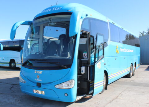 2016 SCANIA K410 IRIZAR i6 53 / 57 SEATS EXEC EURO 6